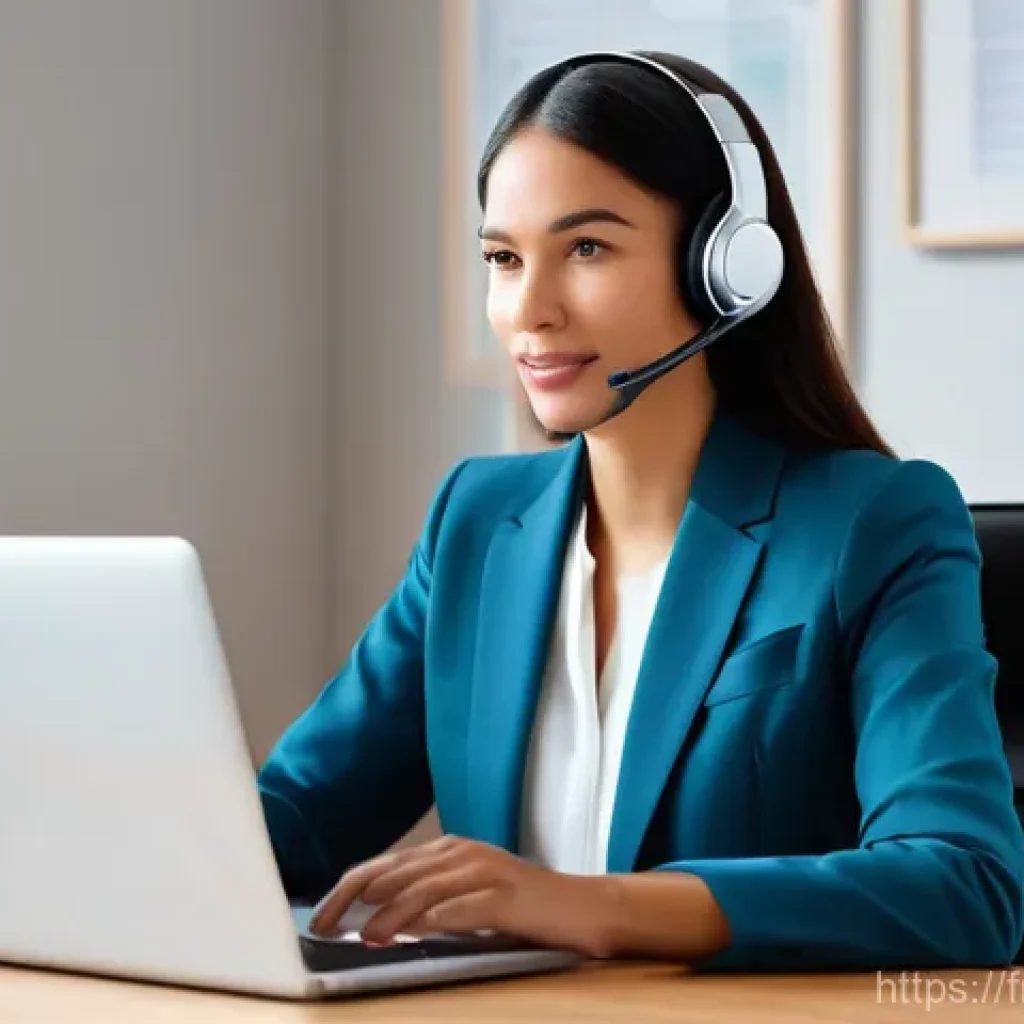 온라인 회의에서 지켜야 할 에티켓 - **Prompt 1: The Optimized Home Office for Professional Video Conferencing**
"A professional woma...
